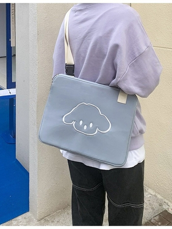 Caz de protecție pentru iPad, material nylon, rezistent la uzură și anti-furt, unisex, lansare primăvara 2025