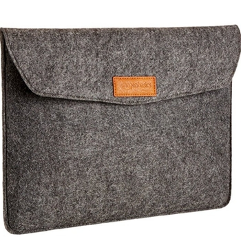 Eiropas un Amerikas stila felta datora soma un planšetes aizsargmaciņš; Velcro atvērums; iekšējā odere; iekšējie nodalījumi telefona, ID un datora kabatām; elpojoša, ūdensizturīga, nodilumizturīga; Yue Rong