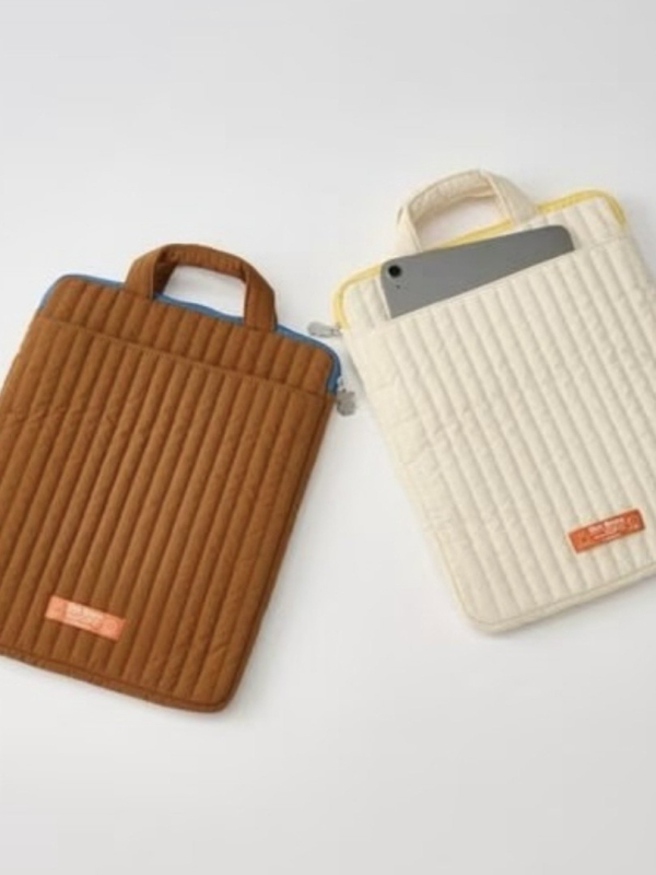 Θήκη tablet ανθεκτική στους κραδασμούς με μοτίβο χαριτωμένου λαγουδάκι-αρκούδας, νάιλον εξωτερικό και επένδυση, unisex, άνοιξη 2025