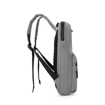 Ultra tenký batoh na notebook a tablet, nepremokavý, odolný voči opotrebeniu, rozšíriteľný, Oxford látka, podšívka z polyesteru