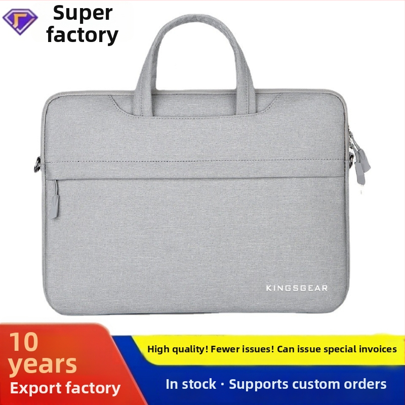 Biznis taška na notebook, ľahká, s vnútorným polstrovaním proti nárazom, Oxford látka, unisex cez rameno