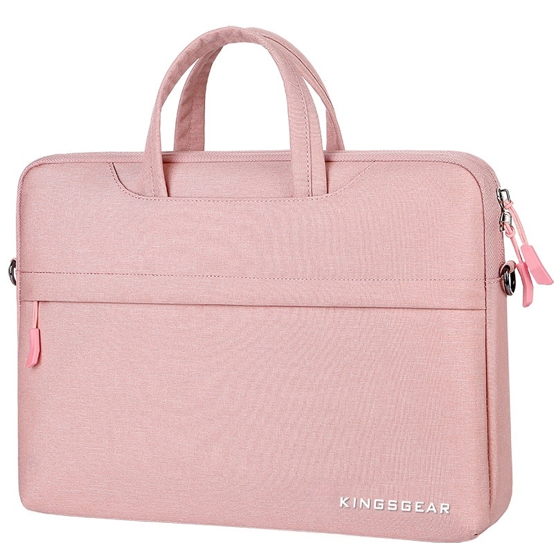 Geantă pentru laptop de afaceri, ușoară, cu căptușeală antișoc, material Oxford, unisex, geantă de umăr