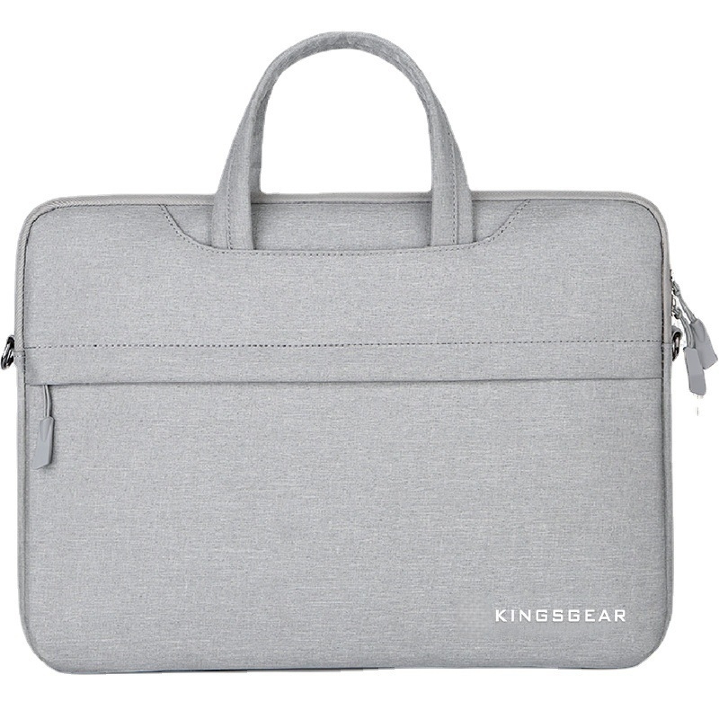 Geantă pentru laptop de afaceri, ușoară, cu căptușeală antișoc, material Oxford, unisex, geantă de umăr