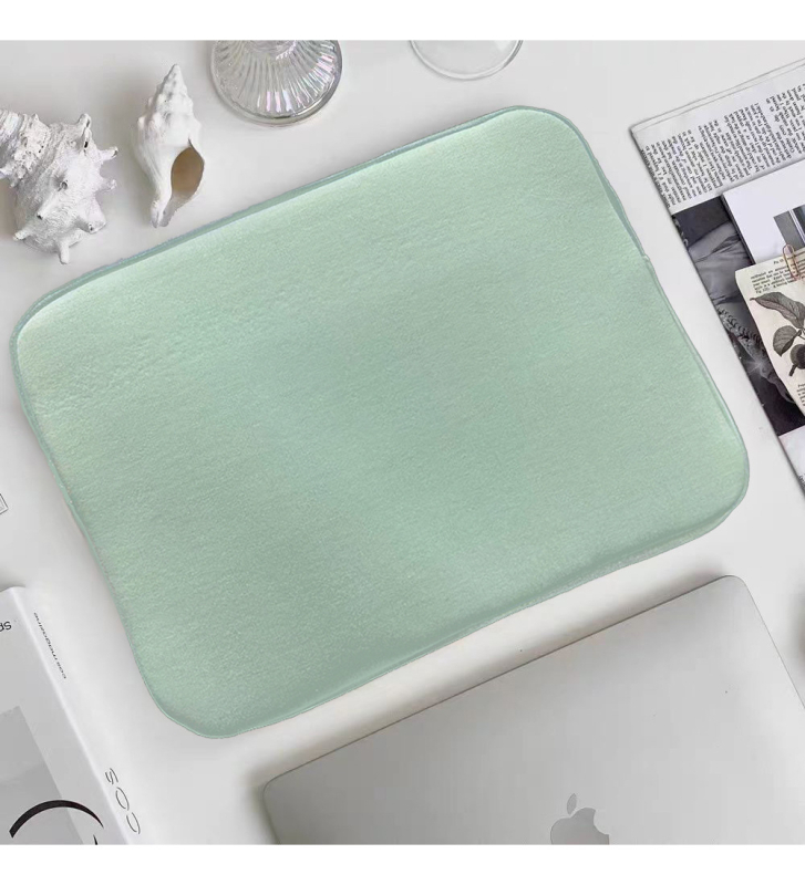 Geantă pentru laptop din bumbac cu fermoar, mâner de purtare, pentru activități extracurriculare, stil simplu