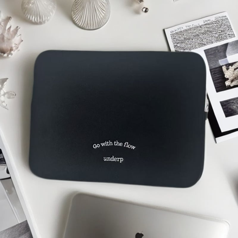 Geantă pentru laptop din bumbac cu fermoar, mâner de purtare, pentru activități extracurriculare, stil simplu