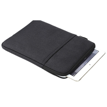 Husă Djw pentru tabletă din poliester, cu căptușeală de flanel — respirabilă, impermeabilă, rezistentă la uzură, protecție împotriva furtului