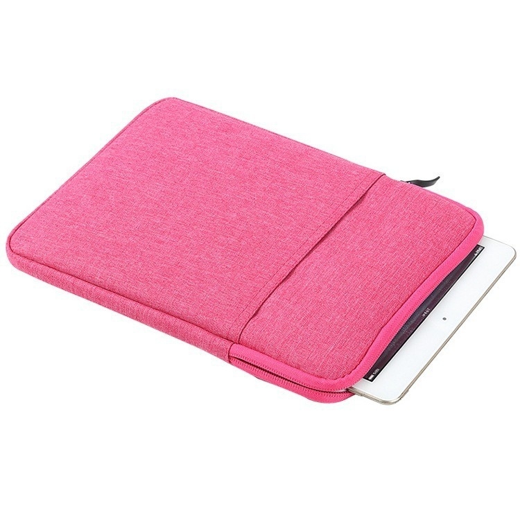 Husă Djw pentru tabletă din poliester, cu căptușeală de flanel — respirabilă, impermeabilă, rezistentă la uzură, protecție împotriva furtului