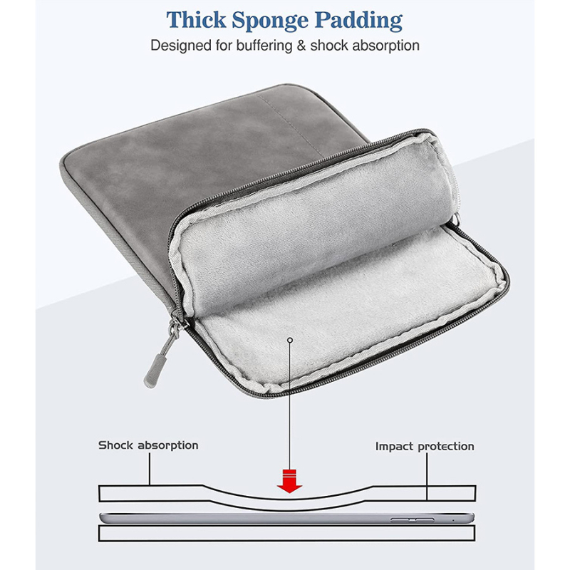 Husă din poliester pentru tabletă și laptop, primăvara 2025, unisex, stil urban minimalist