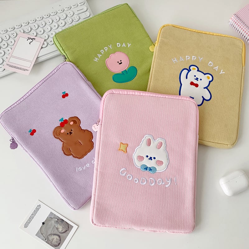 Torbica za tablet s crtić motivom, Corduroy, za 11-inčni tablet, bez podstava, HISOCUTE