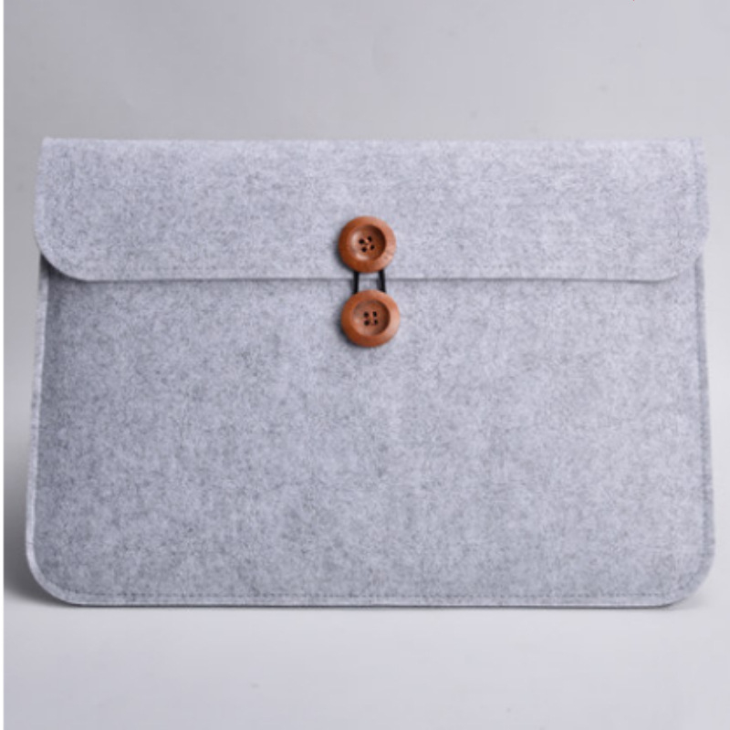 Filcové puzdro na notebook a tablet, vodeodolné, odolné voči nárazom, s vypchávkou, laserovo gravírované logo