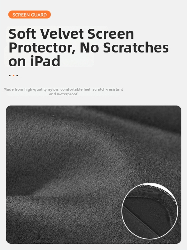 XFJI Taška na tablet s pevným púzdrom, Oxford látka, protiseizmická ochrana, rozšíriteľná kapacita, flanelová podšívka