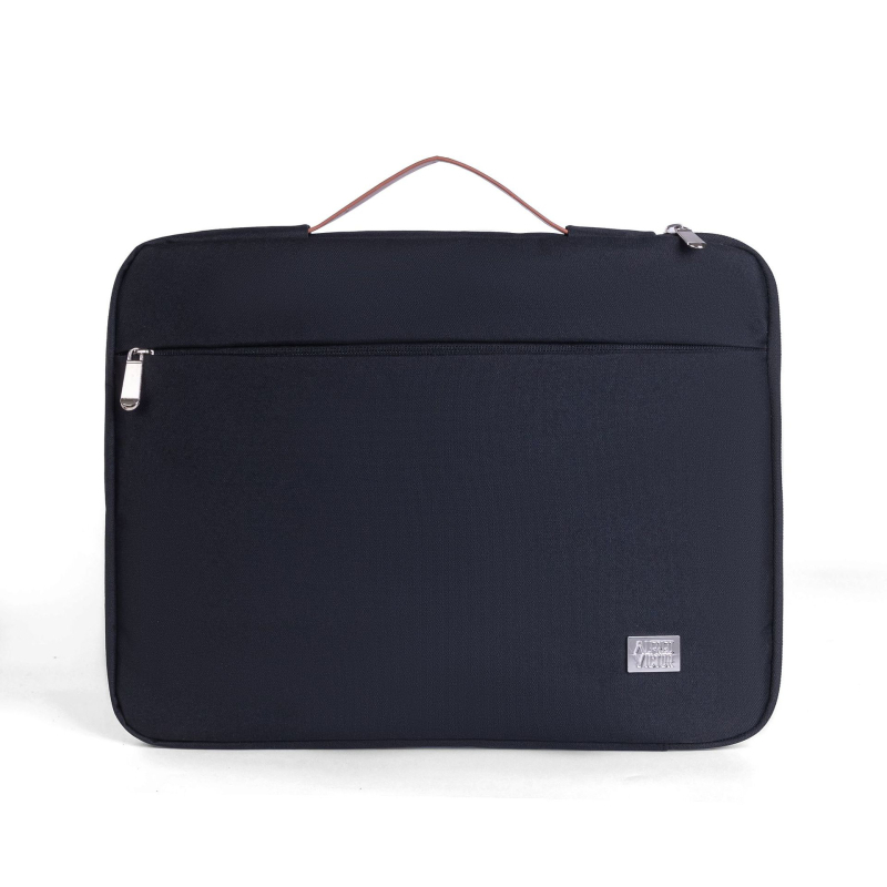 Funda tablet cu stil servietă – husă din canvas impermeabil, căptușeală din bumbac, stil business elit, design portabil tip servietă