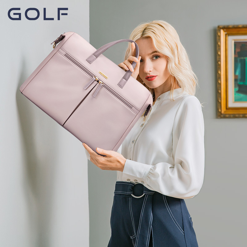 GOLF torba za prijenosno računalo – otporna tkanina, gradski minimalistički stil, za žene