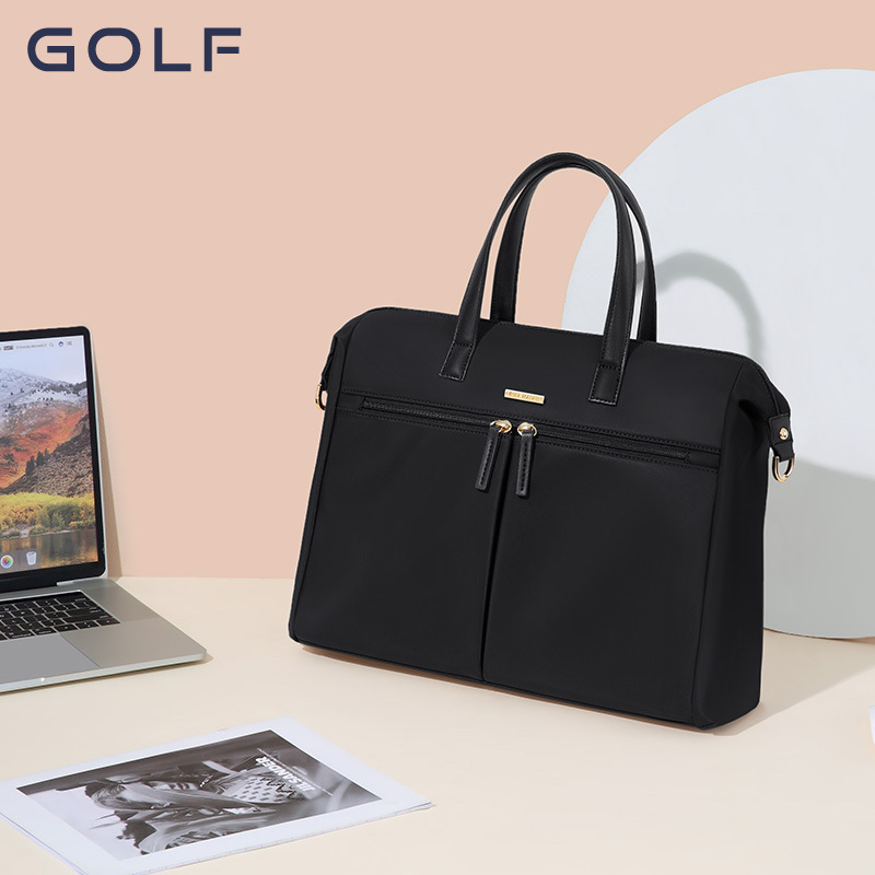 GOLF torba za prijenosno računalo – otporna tkanina, gradski minimalistički stil, za žene
