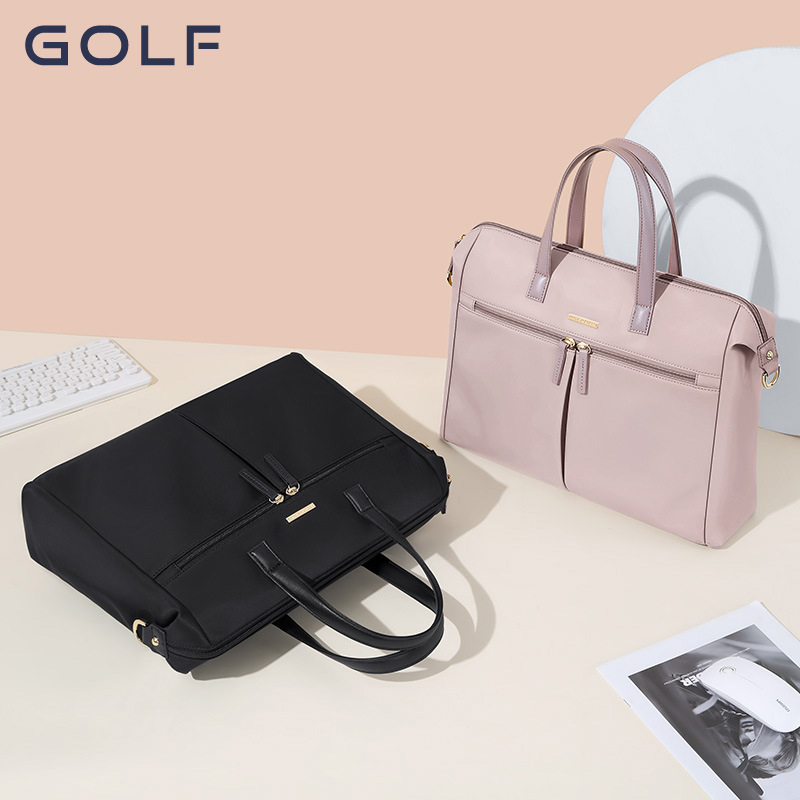 GOLF torba za prijenosno računalo – otporna tkanina, gradski minimalistički stil, za žene