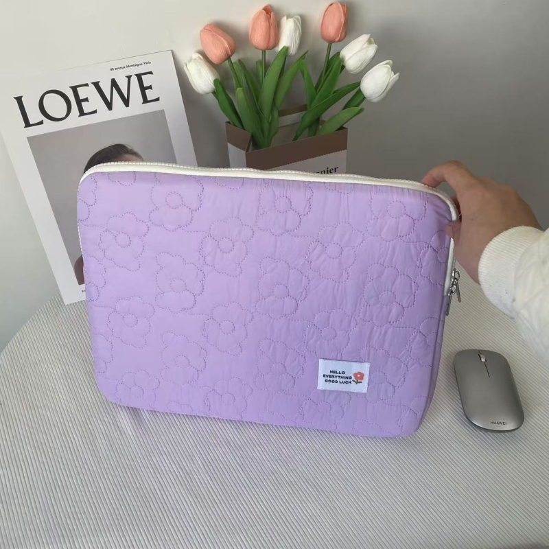Najlon torbica za iPad/tablet s vezom oblaka, prostor za prijenosno računalo, 11–15 inča