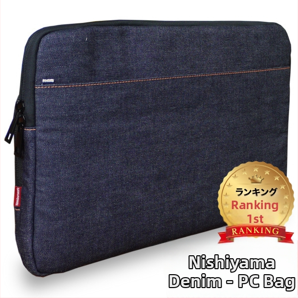 Denim taška na tablet s veľkou kapacitou, multifunkčná, polyesterová podšívka — unisex, jeseň 2023