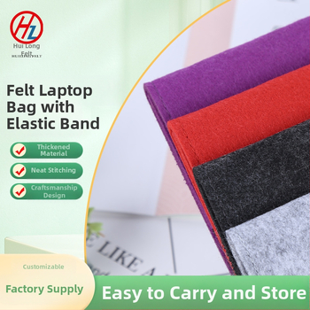 Husă din fetru pentru tabletă, cu căptușeală respirabilă și rezistentă la uzură, model în dung, stil de călătorie