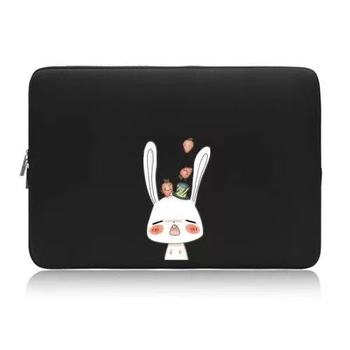 Torba za laptop od diving tkanine, vodootporni zaštitni navlaka, cvjetni uzorak, poliester podstava, proljeće 2025, ženski gradski stil