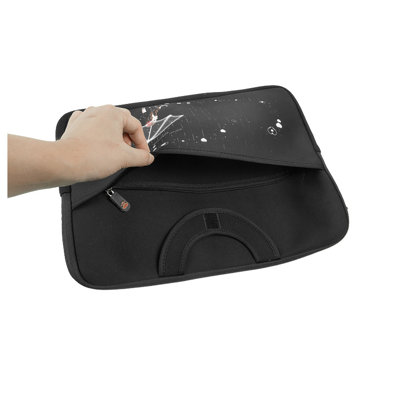 Geantă pentru laptop și tabletă, cu fermoar, mâner moale, buzunare interioare pentru carduri, potrivită pentru călătorii de afaceri, primăvara 2023