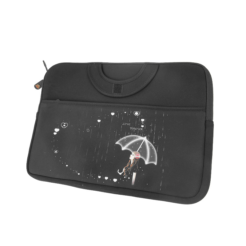 Geantă pentru laptop și tabletă, cu fermoar, mâner moale, buzunare interioare pentru carduri, potrivită pentru călătorii de afaceri, primăvara 2023