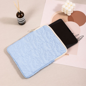 Lychee tablet táska, légáteresztő és ütésálló, virágos mintázat, poliészter bélés, tél 2025