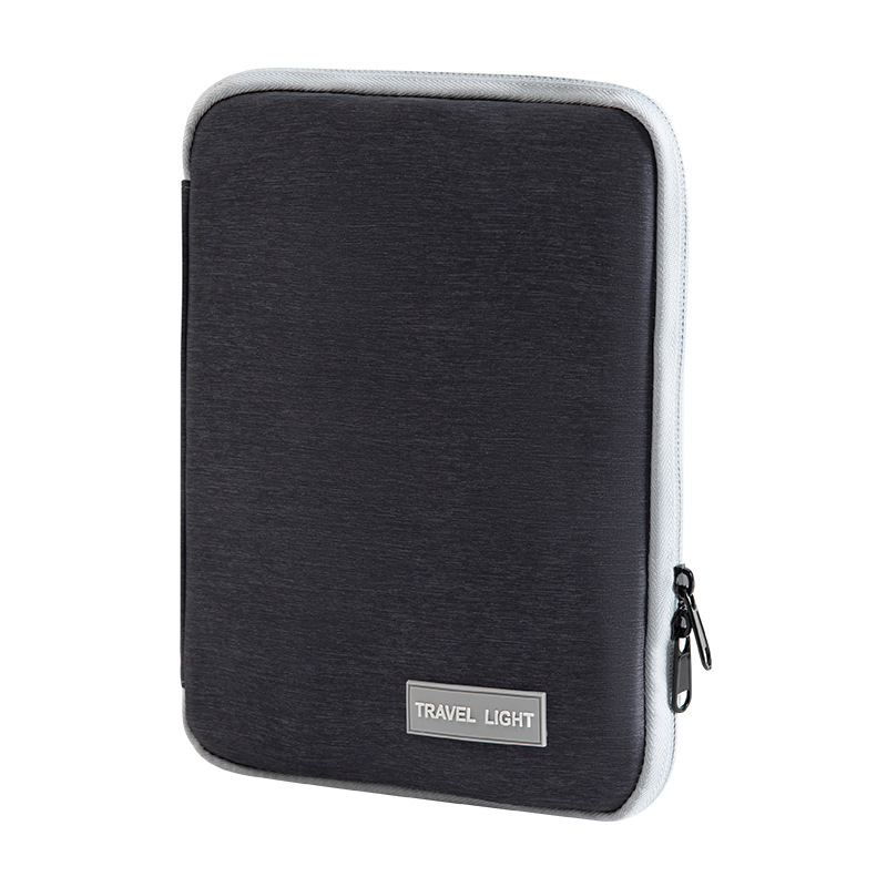 Geantă impermeabilă din pânză Oxford pentru cabluri, power bank și tablete (Căptușeală din poliester • Unisex • Stil urban minimalist)