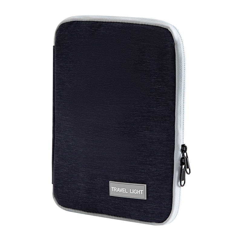 Geantă impermeabilă din pânză Oxford pentru cabluri, power bank și tablete (Căptușeală din poliester • Unisex • Stil urban minimalist)