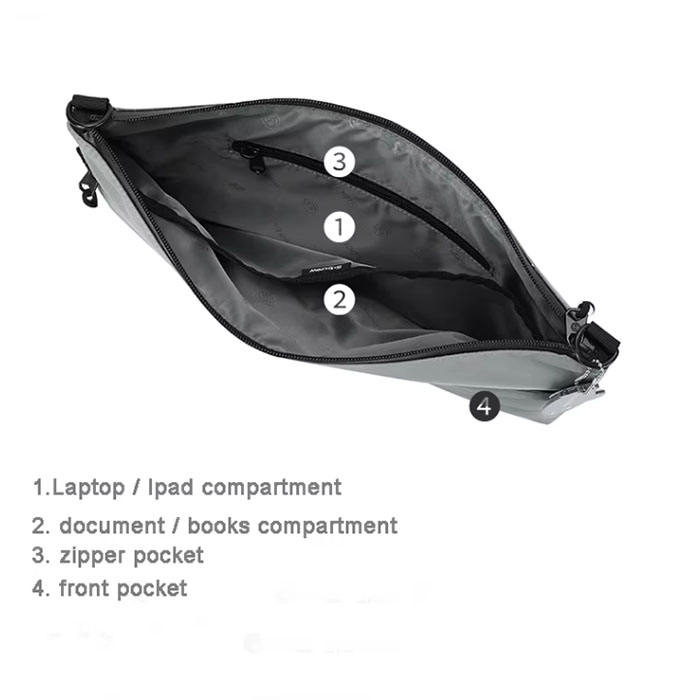 Torba za laptop — prozračna, ultra lagana, poliester, brend Oems