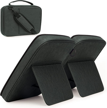 Geantă Qi Hong pentru tabletă — stil urban minimalist, nailon, protecție anti-furt și antișocuri, căptușeală din poliester.