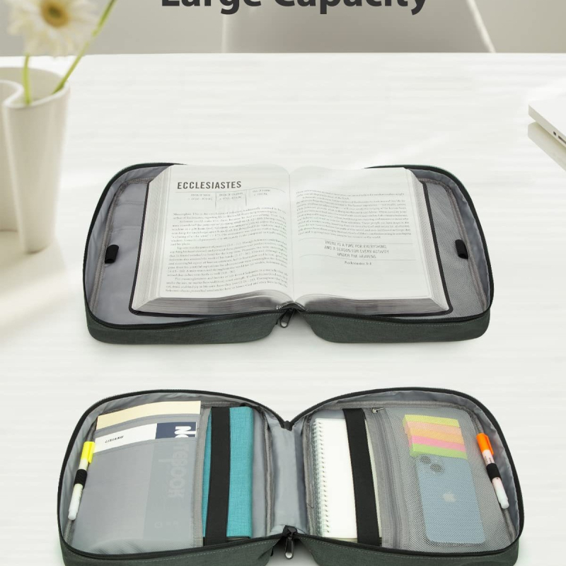 Geantă Qi Hong pentru tabletă — stil urban minimalist, nailon, protecție anti-furt și antișocuri, căptușeală din poliester.