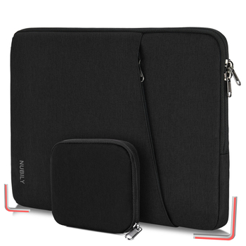 Nubily 2-daļīgs iekšējais somiņas komplekts portatīvajam datoram – triecienizturīgs, elpojošs, ūdensizturīgs, Oxford audums