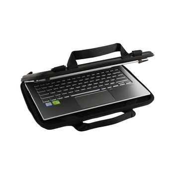 Geantă EVA pentru tabletă și laptop — rezistență la șocuri, închidere cu fermoar, mâner moale, material EVA, cod Lt-dnb29