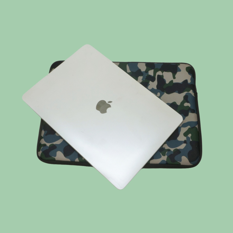 Chengda iekšējā soma portatīvajam datoram un planšetdatoram no niršanas materiāla, kamuflāžas raksts, neilona odere, ultraviegla, izturīga pret nodilumu un skrāpējumiem