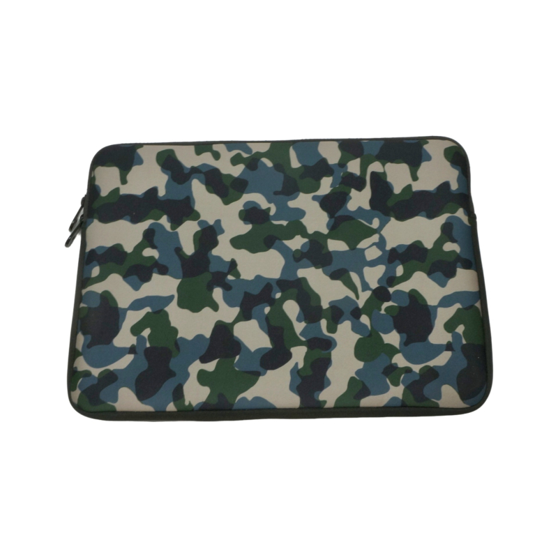 Chengda iekšējā soma portatīvajam datoram un planšetdatoram no niršanas materiāla, kamuflāžas raksts, neilona odere, ultraviegla, izturīga pret nodilumu un skrāpējumiem
