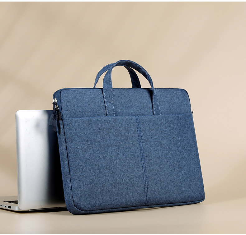 Geantă pentru laptop Bai zheng — ultra-ușoară, rezistentă, material Oxford, căptușeală din poliester, stil pentru vacanțe și design multifuncțional, Primăvara 2025