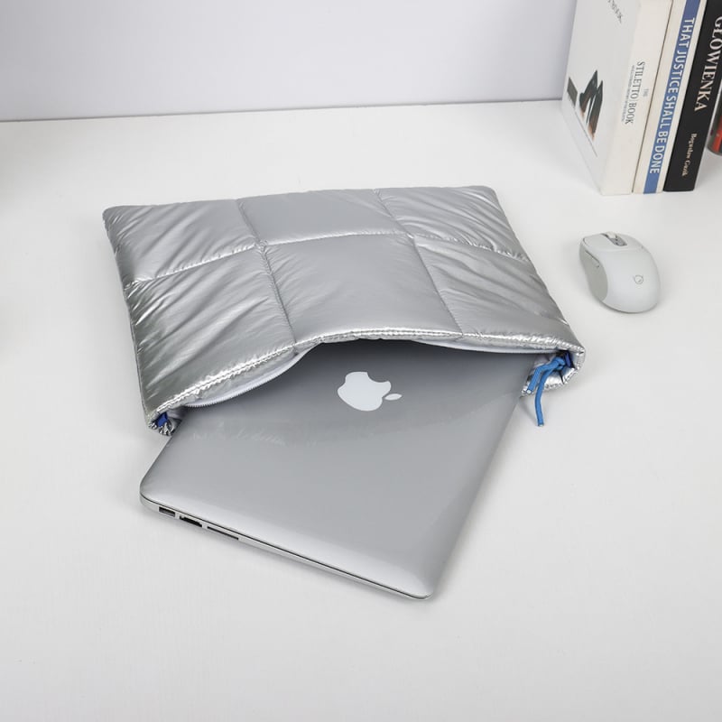 Geantă pentru laptop, material PC, impermeabilă, ultra ușoară, protecție la șocuri, model geometric.