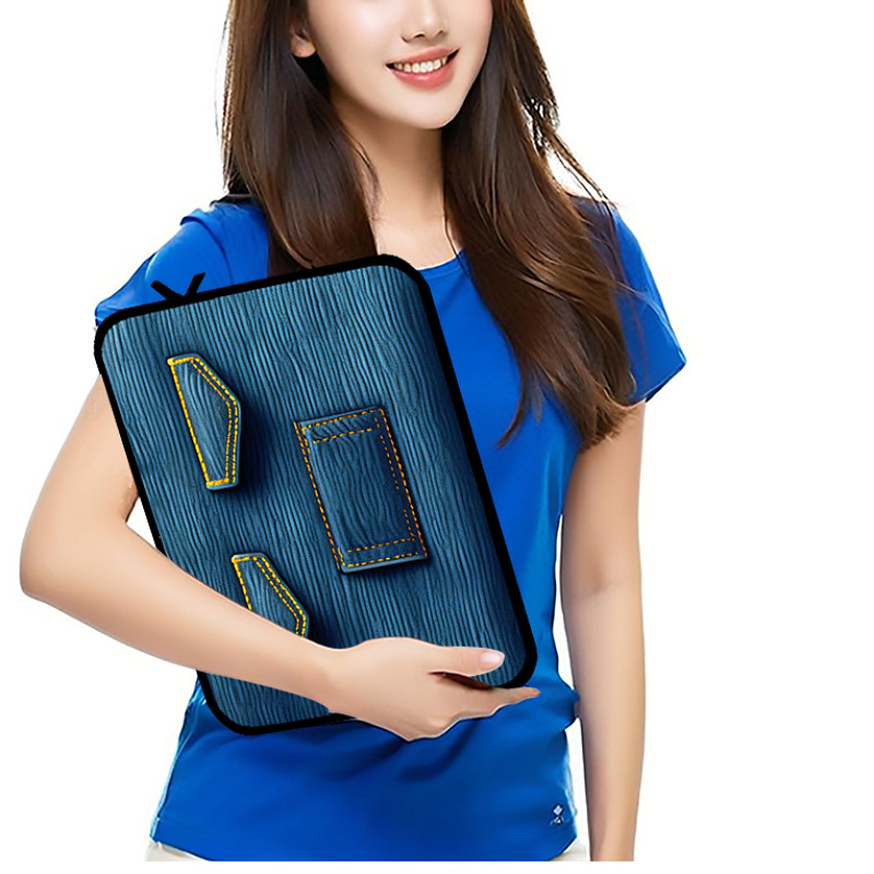 Husa protectoare pentru laptop și tabletă – impermeabilă, ultraușoară, material diving cloth, căptușeală din poliester, unisex, stil urban minimalist