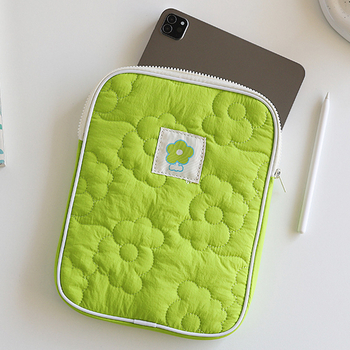 Geantă pentru tabletă din nylon impermeabil, stil clutch, închidere cu fermoar, interior cu plasă tip grilaj închis, lansare iarnă 2023, pentru uz școlar