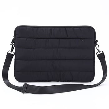 Geantă de laptop crossbody pentru călătorii - broderie tip quilting, nailon, impermeabilă, antișoc, ușoară, unisex, primăvara 2025