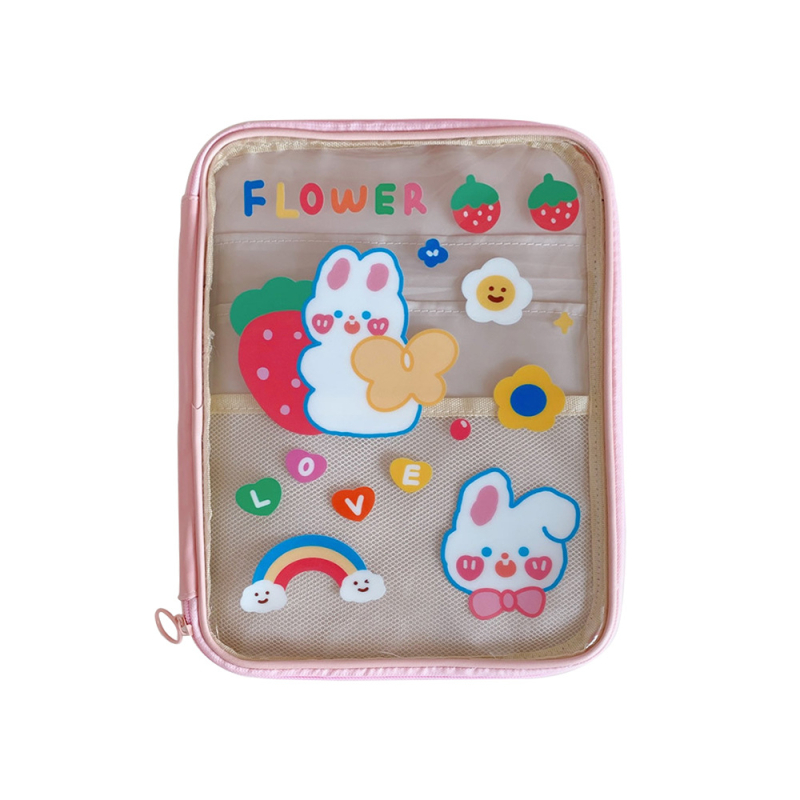 Geantă pentru tabletă și laptop – PVC transparent, impermeabilă, model anime, Tengyi Premium