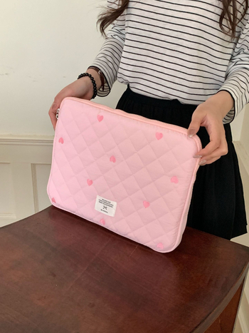 Taška na tablet na uloženie z nylonu, vnútorná látka z polyesteru, jar 2025, unisex, svieži a sladký štýl