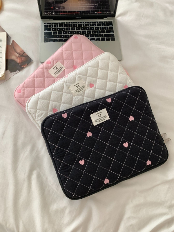 Taška na tablet na uloženie z nylonu, vnútorná látka z polyesteru, jar 2025, unisex, svieži a sladký štýl