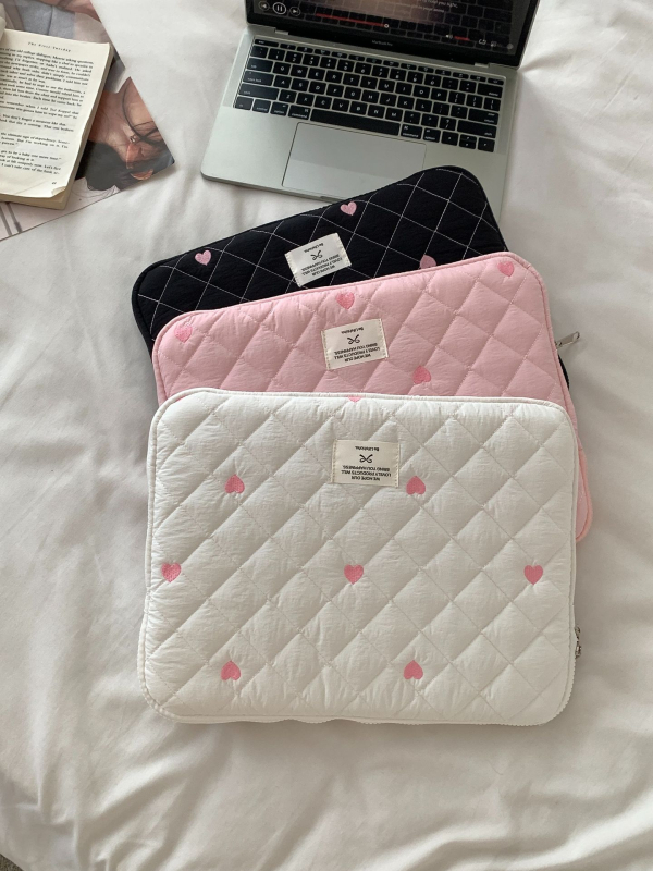 Taška na tablet na uloženie z nylonu, vnútorná látka z polyesteru, jar 2025, unisex, svieži a sladký štýl