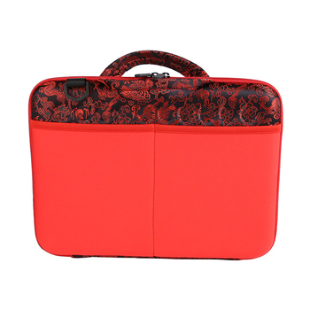 Geantă pentru tabletă - EVA material, respirabilă, impermeabilă, model geometric, unisex