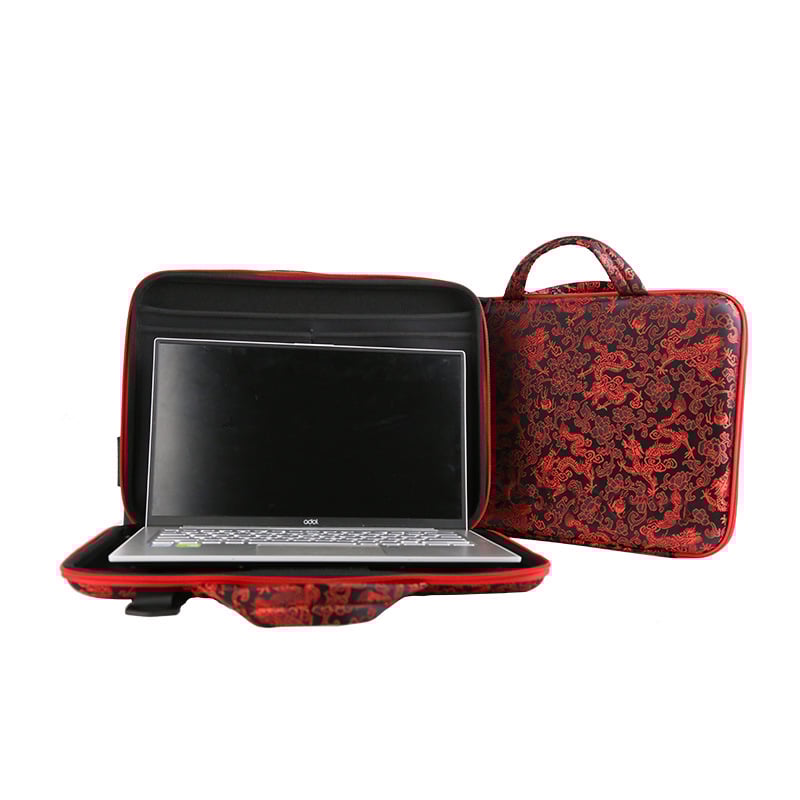 Geantă pentru tabletă - EVA material, respirabilă, impermeabilă, model geometric, unisex