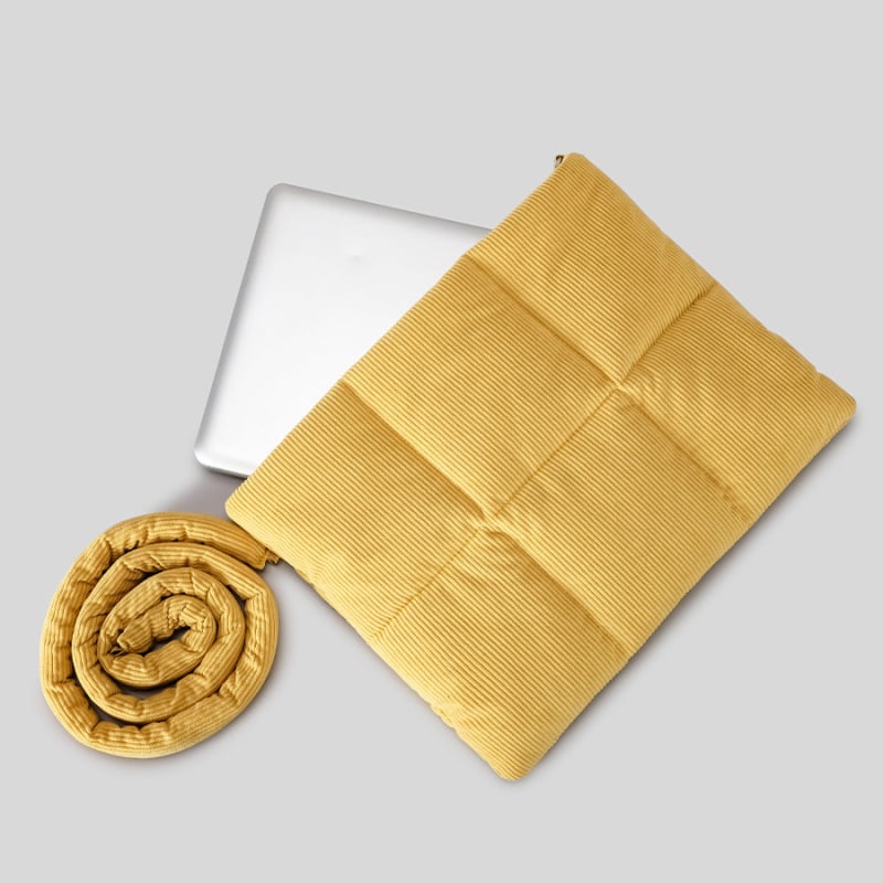 Husă laptop Corduroy Quilted - Impermeabilă, Ultra-ușoară, Rezistentă la uzură, Anti-tăiere