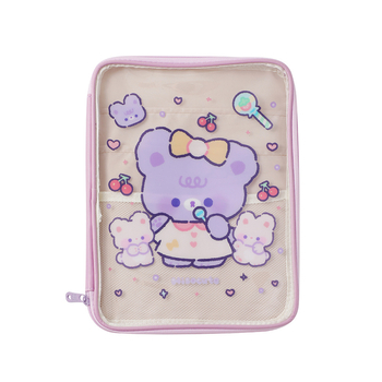 PVC torbica za tablet s dizajnom anime, podstava od poliestera, pogodna za pohranu