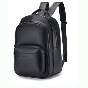 Rucsac din piele naturală, stil urban minimalist, potrivit pentru călătoriile de afaceri, compatibil cu laptopuri, bretele de umăr curvate, Yellow Denim