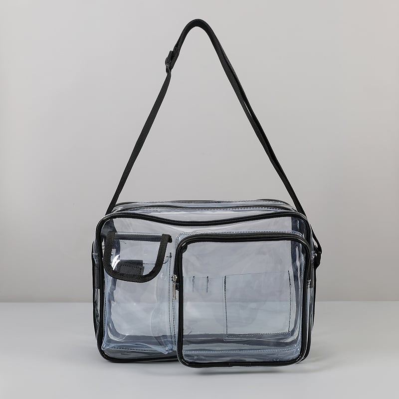 Bridge A35 laptop táska, üzleti crossbody stílusban, anyag: műanyag, cipzárral nyitás, belső zipzáros zseb, vízálló és kopásálló